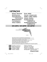 Hitachi DH 26PB Handling Instructions Manual