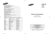 Samsung LE37S62B Manual de utilizare