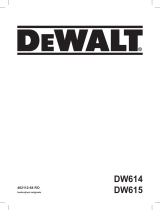 DeWalt DW615 Manual de utilizare