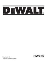 DeWalt DW755 Manual de utilizare