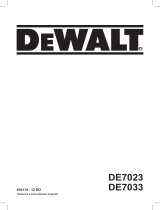 DeWalt DE7033 Manual de utilizare