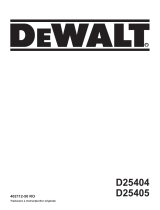 DeWalt D25404K Manual de utilizare