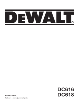 DeWalt DC616K Manual de utilizare