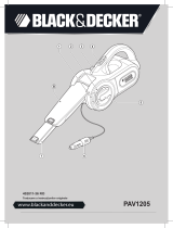 Black & Decker PAV1205 Manual de utilizare