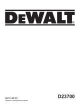 DeWalt D23700 Manual de utilizare