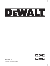 DeWalt D25012K Manual de utilizare