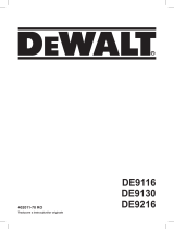 DeWalt DE9116 Manual de utilizare