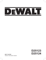 DeWalt D25123K Manual de utilizare