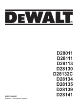 DeWalt D28139 Manual de utilizare