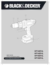 Black & Decker HP148F4LBK Manual de utilizare