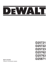 DeWalt D25763K Manual de utilizare