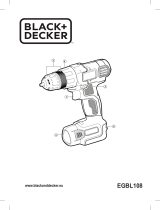 Black & Decker EGBL108 Manual de utilizare