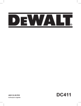 DeWalt DC411 Manual de utilizare