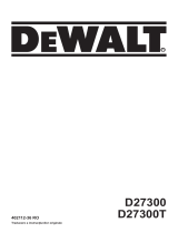 DeWalt D27300 Manual de utilizare