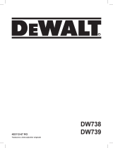 DeWalt DW738 Manual de utilizare