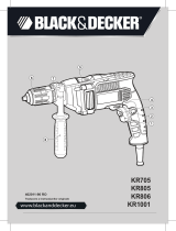 Black & Decker KR806K Manual de utilizare