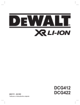 DeWalt DCG412 Manual de utilizare