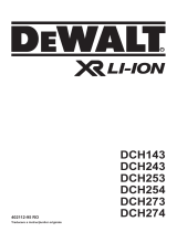 DeWalt DCH274 Manual de utilizare