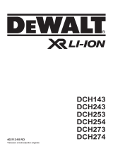 DeWalt DCH143 Manual de utilizare