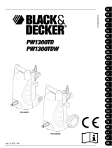 Black & Decker PW1300TDW Manual de utilizare