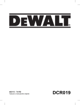 DeWalt DCR019 Manual de utilizare