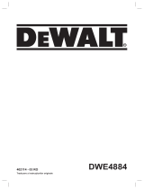 DeWalt DWE4884 Manual de utilizare