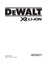 DeWalt DCS371 Manual de utilizare