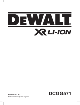 DeWalt DCGG571 Manual de utilizare