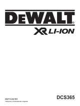 DeWalt DCS365 Manual de utilizare