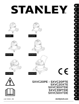 Stanley SXFVC35PTDE Manual de utilizare