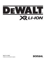 DeWalt DCV584L Manual de utilizare