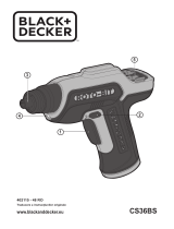 BLACK+DECKER CS36BS Manual de utilizare