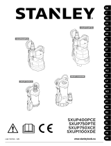 Stanley SXUP750PTE Manual de utilizare