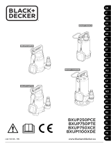 Black & Decker BXUP750PTE Manual de utilizare