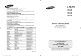 Samsung LE26S81B Manual de utilizare