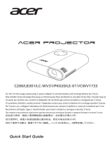 Acer C200 Manual de utilizare