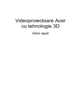 Acer H7550BDz Manual de utilizare