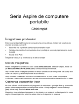 Acer Aspire V5-431G Ghid de inițiere rapidă