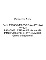 Acer M315 Manual de utilizare