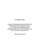 Acer M550 Manual de utilizare
