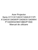 Acer M342 Manual de utilizare