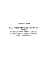 Acer P1386W Manual de utilizare