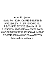 Acer P1150 Manual de utilizare