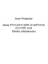 Acer P7215 Manual de utilizare