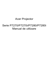 Acer P7270 Manual de utilizare