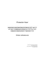 Acer V6820i Manual de utilizare