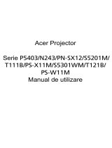 Acer S5301WM Manual de utilizare