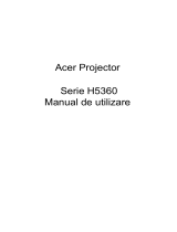 Acer H5360 Manual de utilizare