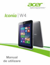 Acer W4-821 Manual de utilizare