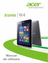 Acer W4-821 Manual de utilizare